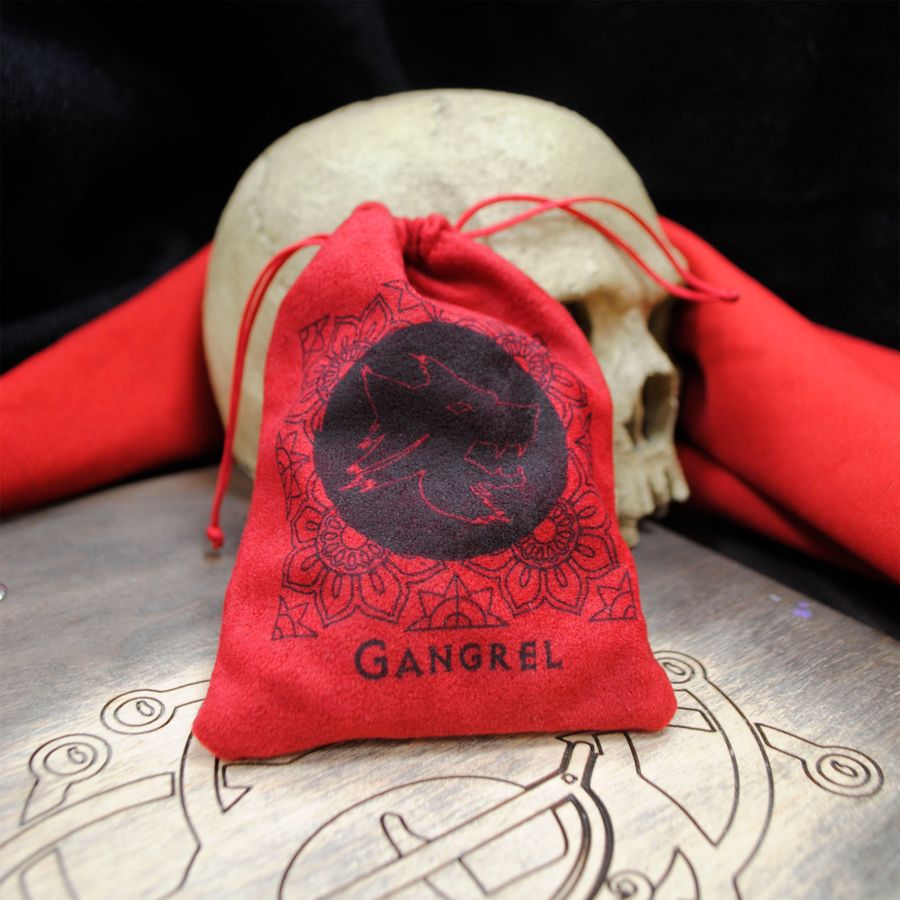 Клан Gangrel Vampire: The Masquerade оксамитовий мішечок для кубиків