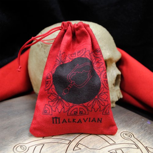 Клан Malkavian Vampire: The Masquerade оксамитовий мішечок для кубиків
